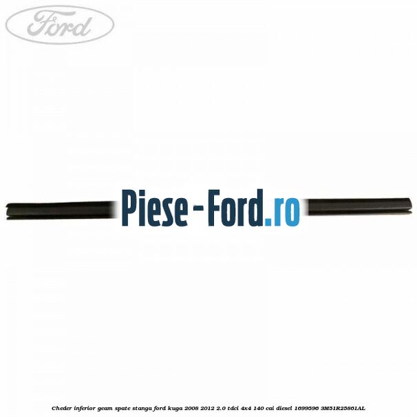 Cheder inferior geam spate stanga Ford Kuga 2008-2012 2.0 TDCI 4x4 140 cai diesel