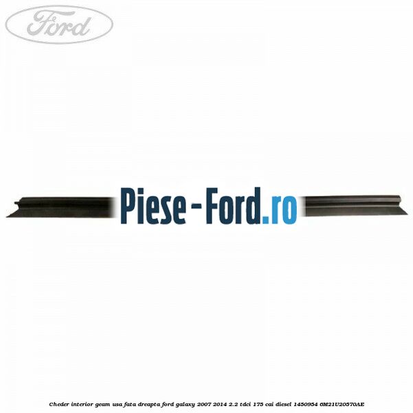 Cheder interior geam usa fata dreapta Ford Galaxy 2007-2014 2.2 TDCi 175 cai diesel #40BA66E9B2