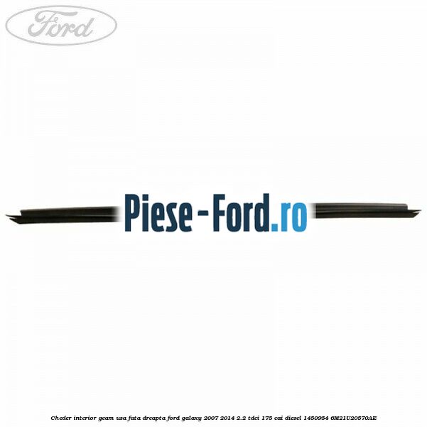 Cheder interior geam usa fata dreapta Ford Galaxy 2007-2014 2.2 TDCi 175 cai diesel #40BA66E9B2