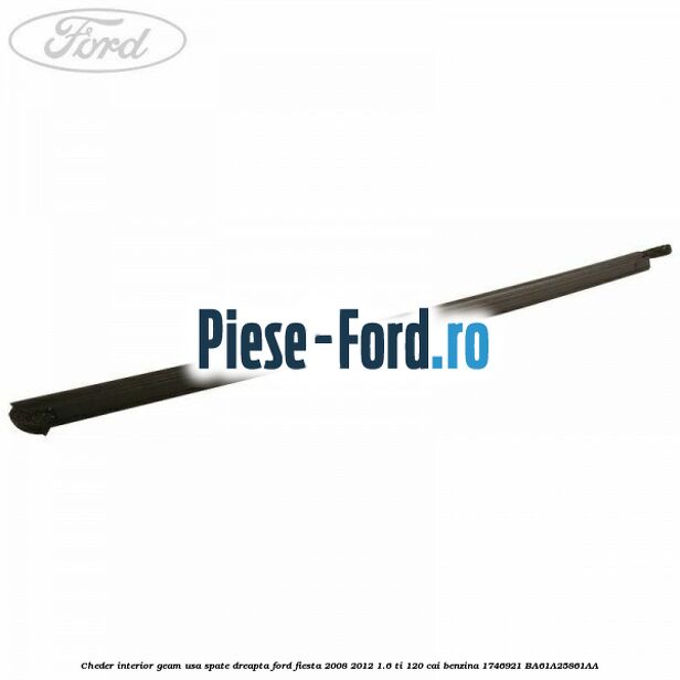 Cheder interior geam usa spate Ford Fiesta 2008-2012 1.6 Ti 120 cai benzina