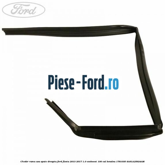 Cheder rama usa spate dreapta Ford Fiesta 2013-2017 1.0 EcoBoost 100 cai benzina
