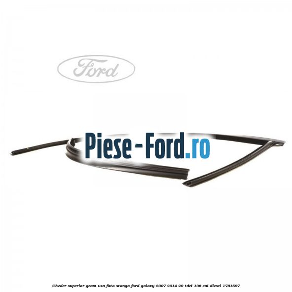 Cheder superior geam usa fata stanga Ford Galaxy 2007-2014 2.0 TDCi 136 cai #0B83468275