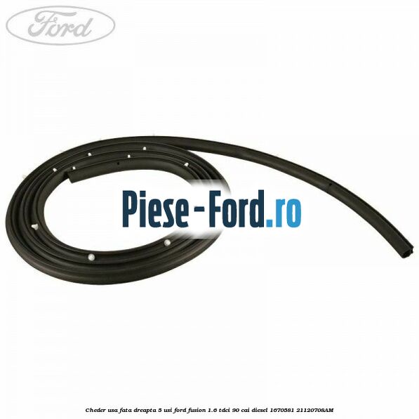 Cheder usa fata 5 usi Ford Fusion 1.6 TDCi 90 cai diesel