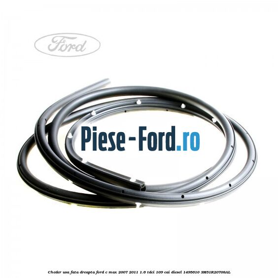 Cheder inferior geam spate stanga Ford C-Max 2007-2011 1.6 TDCi 109 cai diesel