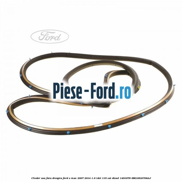 Cheder usa fata Ford S-Max 2007-2014 1.6 TDCi 115 cai diesel