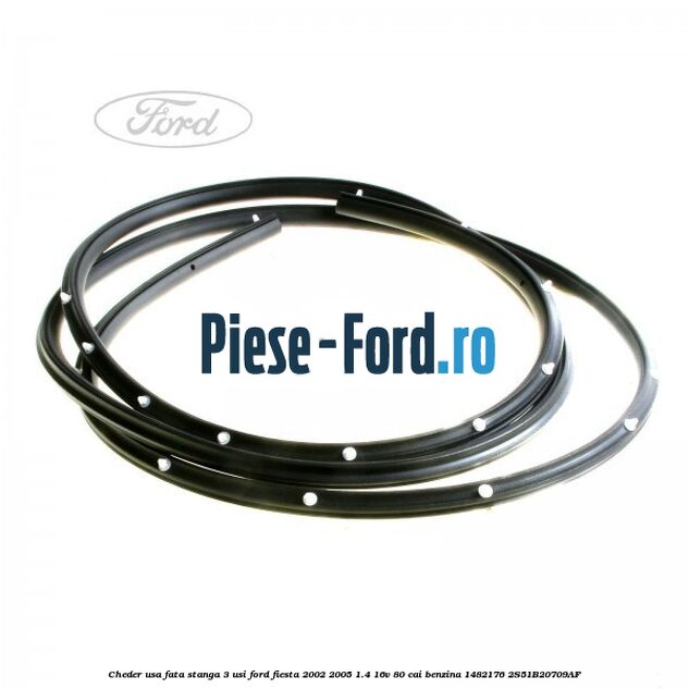 Cheder usa fata stanga 3 usi Ford Fiesta 2002-2005 1.4 16V 80 cai #61C0699BFD