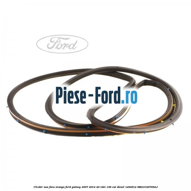 Cheder usa fata stanga Ford Galaxy 2007-2014 2.0 TDCi 136 cai #3ADEF74925
