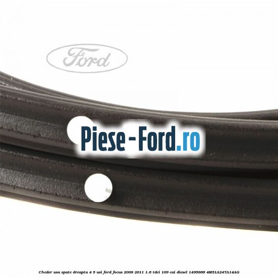 Cheder usa spate dreapta 4/5 usi Ford Focus 2008-2011 1.6 TDCi 109 cai diesel #AA7ECA8D0E