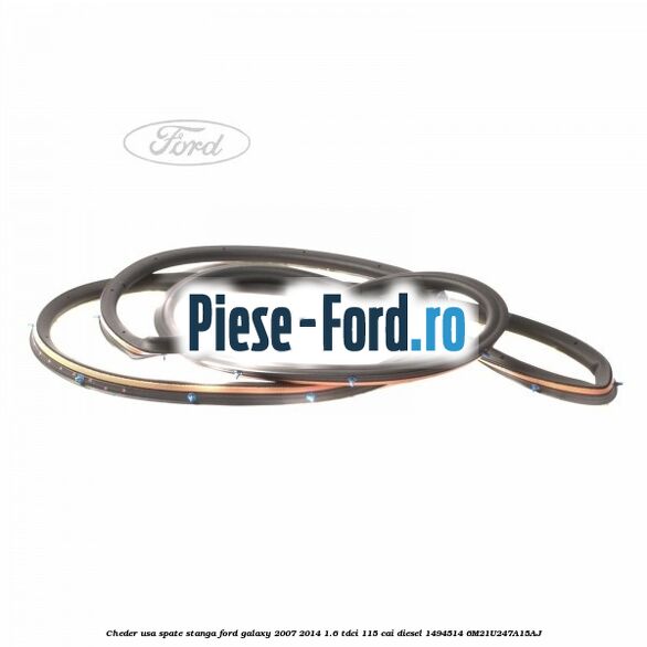 Cheder usa spate stanga Ford Galaxy 2007-2014 1.6 TDCi 115 cai #9DC3CCC02C