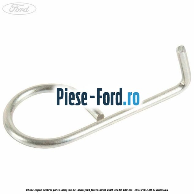 Cheie capac central janta aliaj model ansa Ford Fiesta 2002-2005 ST150 150 cai #F7B330B047 Cheie capac central janta aliaj model ansa Ford Fiesta 2002-2005 ST150 150 cai #F7B330B047