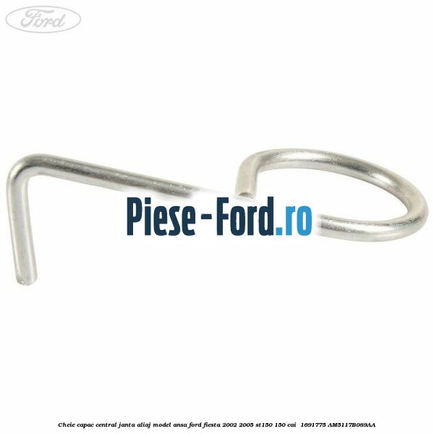Cheie capac central janta aliaj model ansa Ford Fiesta 2002-2005 ST150 150 cai #F7B330B047 Cheie capac central janta aliaj model ansa Ford Fiesta 2002-2005 ST150 150 cai #F7B330B047