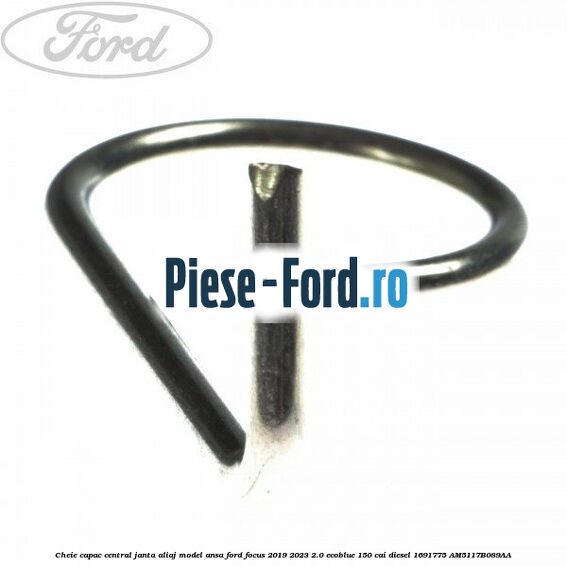 Cheie capac central janta aliaj model ansa Ford Focus 2019-2023 2.0 EcoBlue 150 cai diesel #FCF40C18B3