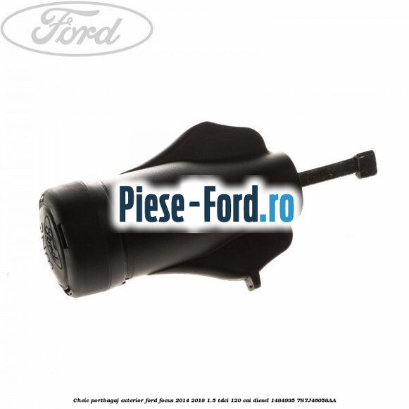 Cheie portbagaj exterior Ford Focus 2014-2018 1.5 TDCi 120 cai diesel