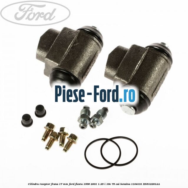 Cilindru receptor frana 17 mm Ford Fiesta 1996-2001 1.25 i 16V 75 cai #EBD4CCCC83 Cilindru receptor frana 17 mm Ford Fiesta 1996-2001 1.25 i 16V 75 cai benzina #EBD4CCCC83