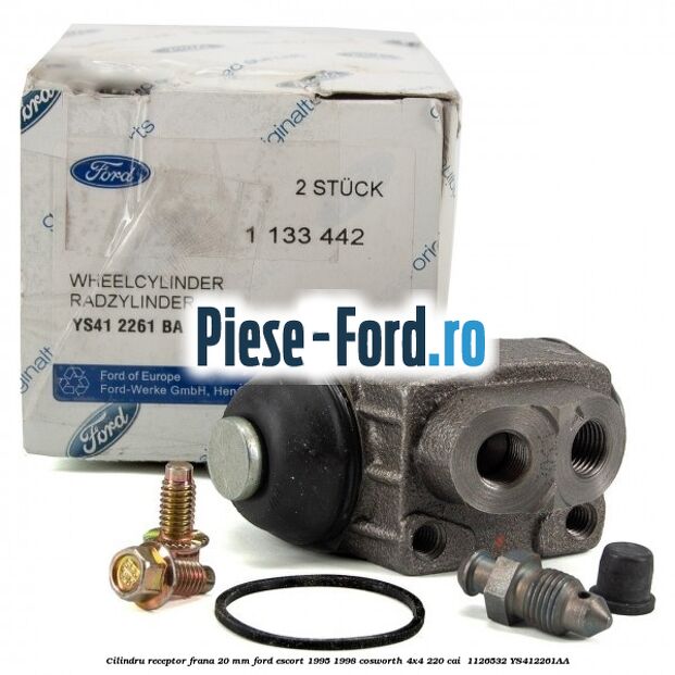 Cilindru receptor frana 20 mm Ford Escort 1995-1998 Cosworth 4x4 220 cai #0837145CE1 Cilindru receptor frana 20 mm Ford Escort 1995-1998 Cosworth 4x4 220 cai #0837145CE1