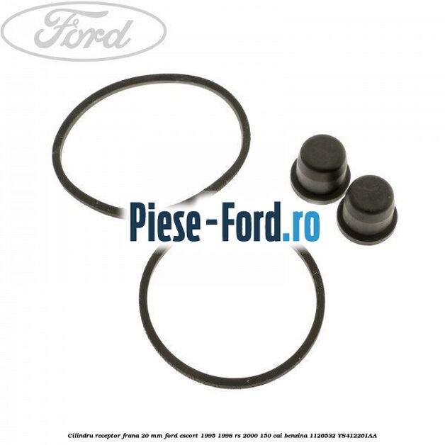 Cilindru receptor frana 20 mm Ford Escort 1995-1998 RS 2000 150 cai benzina #3EAC3D76D6