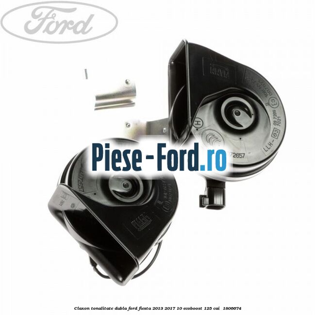 Claxon tonalitate dubla Ford Fiesta 2013-2017 1.0 EcoBoost 125 cai #9D945411B8