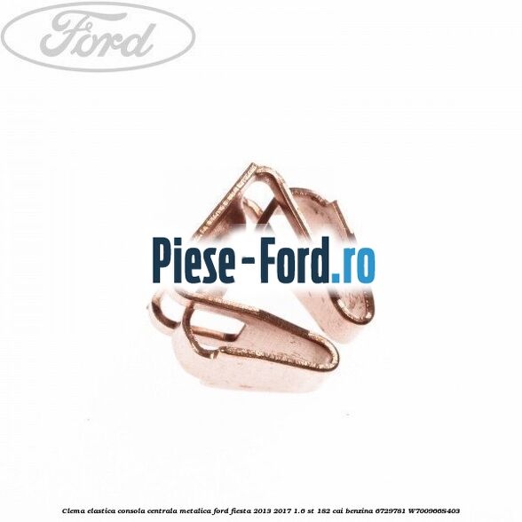 Carlig plafon agatare haine interior stalp mijloc culoare linen Ford Fiesta 2013-2017 1.6 ST 182 cai benzina