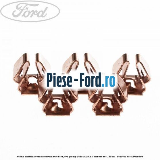 Clema elastica consola centrala metalica Ford Galaxy 2015-2023 2.0 EcoBlue 4x4 150 cai  #1D831471EA