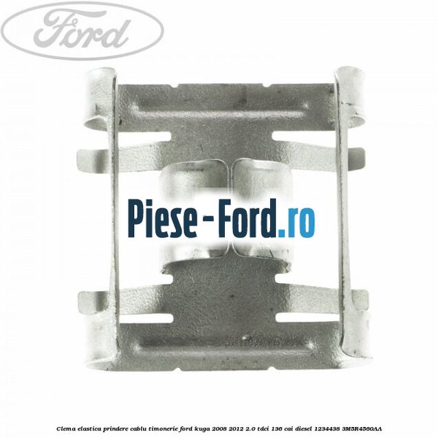 Clema elastica prindere cablu timonerie Ford Kuga 2008-2012 2.0 TDCi 136 cai diesel #D46F657A72