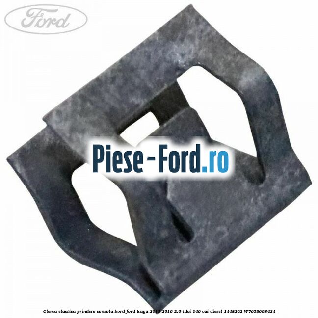 Clema elastica prindere consola bord Ford Kuga 2013-2016 2.0 TDCi 140 cai diesel