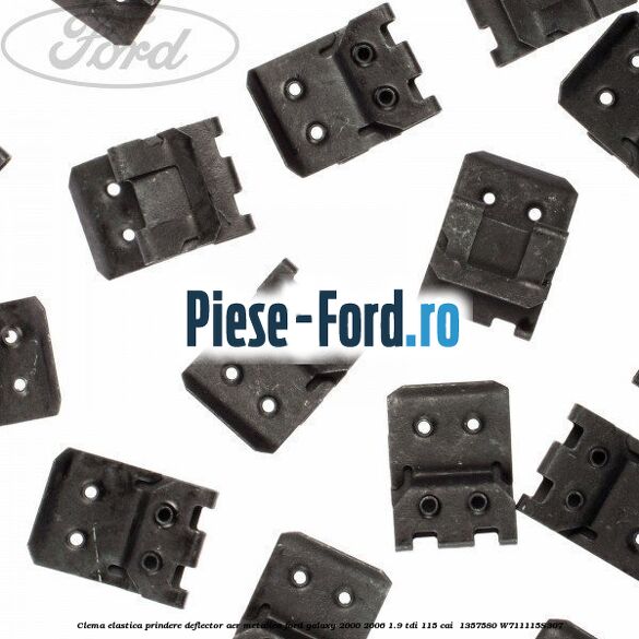 Clema elastica prindere deflector aer metalica Ford Galaxy 2000-2006 1.9 TDI 115 cai  #9CA1429690