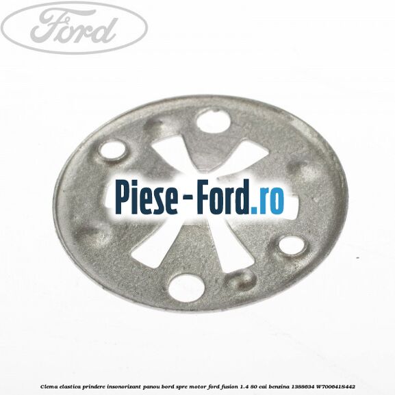 Clema elastica prindere insonorizant panou bord spre motor Ford Fusion 1.4 80 cai benzina
