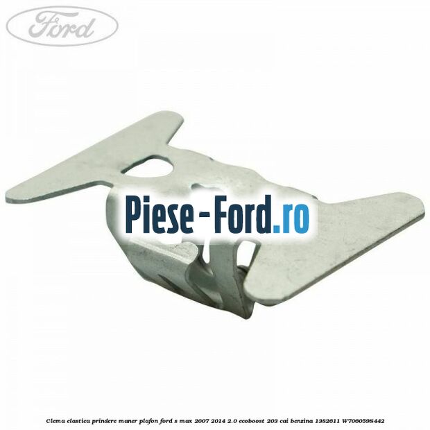 Clema elastica prindere insonorizant panou bord spre motor Ford S-Max 2007-2014 2.0 EcoBoost 203 cai benzina