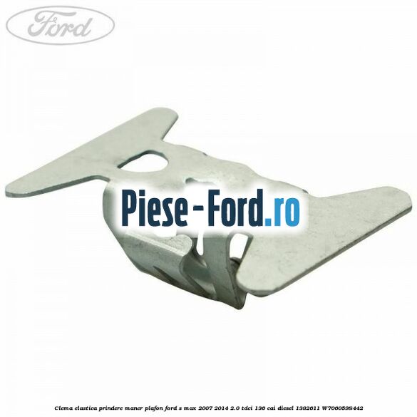 Clema elastica prindere insonorizant panou bord spre motor Ford S-Max 2007-2014 2.0 TDCi 136 cai diesel