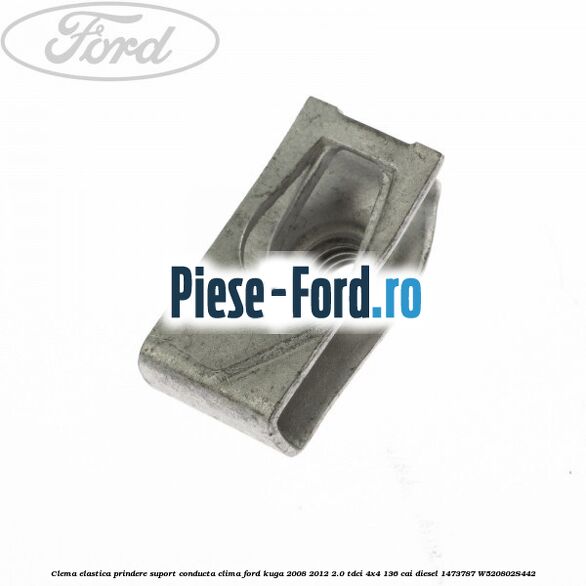 Clema elastica prindere suport conducta clima Ford Kuga 2008-2012 2.0 TDCi 4x4 136 cai diesel