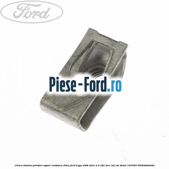 Clema elastica prindere suport conducta clima Ford Kuga 2008-2012 2.0 TDCI 4x4 140 cai diesel