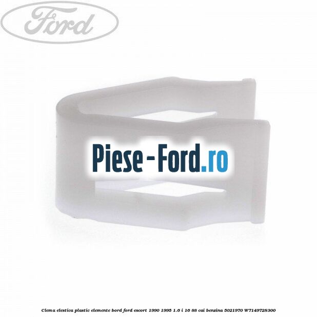 Clema elestica plastic elemente bord Ford Escort 1990-1995 1.6 i 16 88 cai benzina #6531863DAE