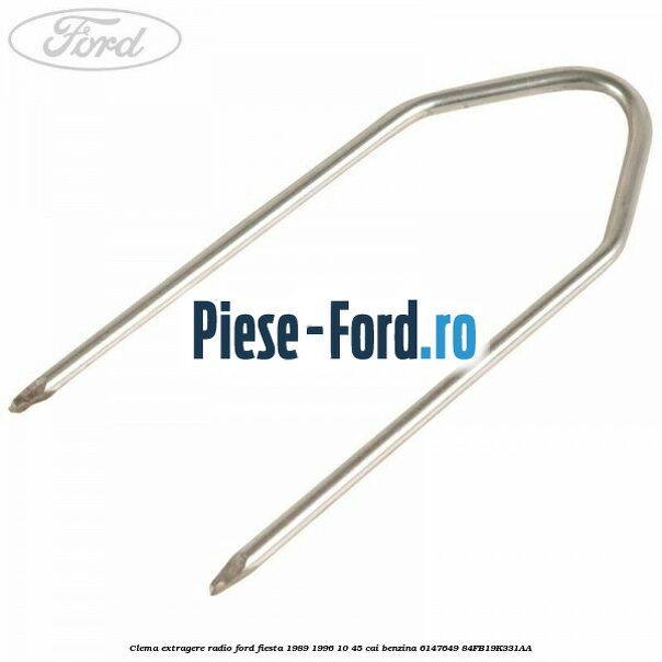 Clema extragere radio Ford Fiesta 1989-1996 1.0 45 cai #73CC1139F7