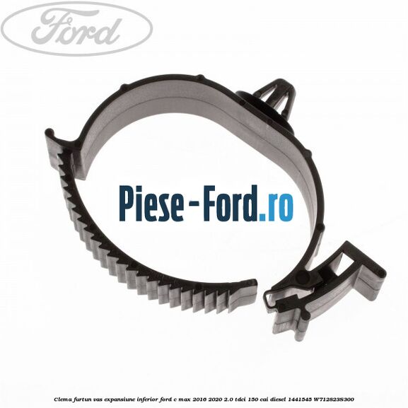 Clema furtun vas expansiune inferior Ford C-Max 2016-2020 2.0 TDCi 150 cai diesel #F6D8455667
