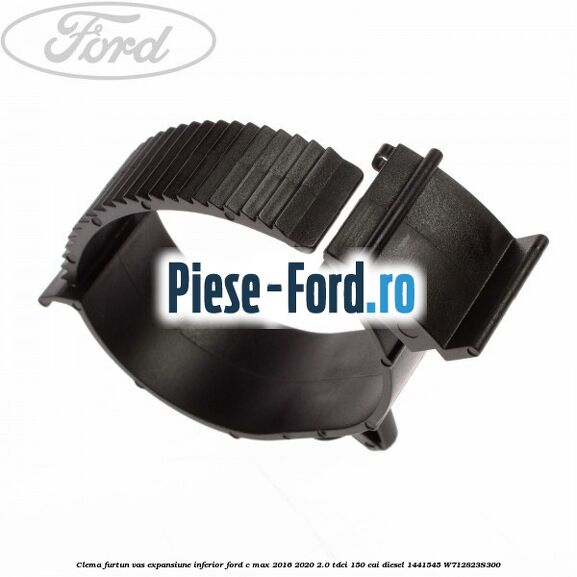 Clema furtun vas expansiune inferior Ford C-Max 2016-2020 2.0 TDCi 150 cai diesel #F6D8455667
