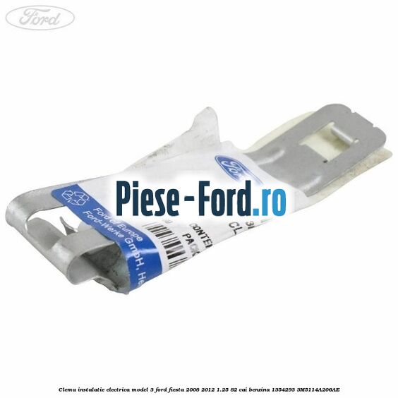 Clema elestica plastic elemente bord Ford Fiesta 2008-2012 1.25 82 cai benzina