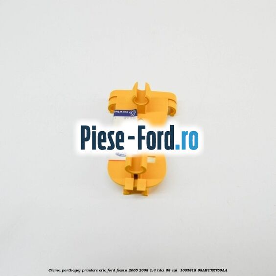 Clema portbagaj prindere cric Ford Fiesta 2005-2008 1.4 TDCi 68 cai  #A77455502C