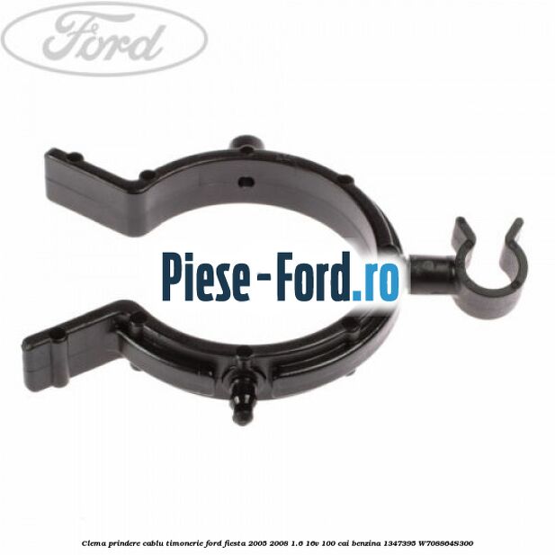 Clema prindere cablu timonerie Ford Fiesta 2005-2008 1.6 16V 100 cai benzina #46371B43EF