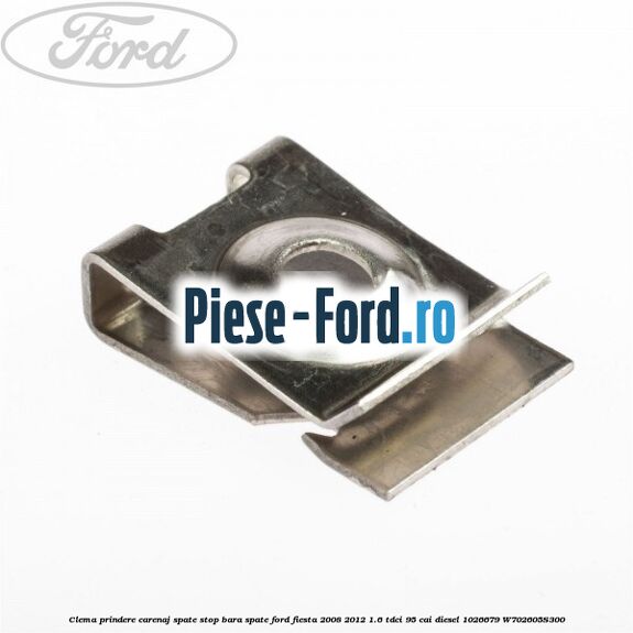 Clema prindere carenaj roata spate Ford Fiesta 2008-2012 1.6 TDCi 95 cai diesel