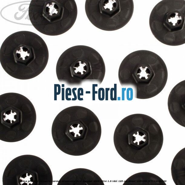 Clema prindere caroserie, carenaj ornamente Ford Mondeo 2008-2014 1.8 TDCi 125 cai diesel #FA24EE1812