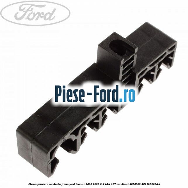 Clema prindere conducta frana Ford Transit 2000-2006 2.4 TDCi 137 cai diesel #F57E443433