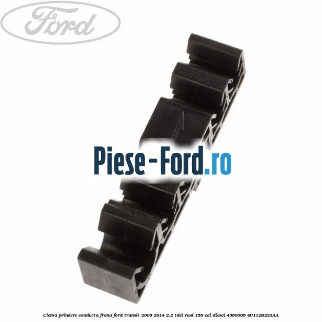 Clema prindere conducta frana Ford Transit 2006-2014 2.2 TDCi RWD 155 cai diesel #96B96D7510