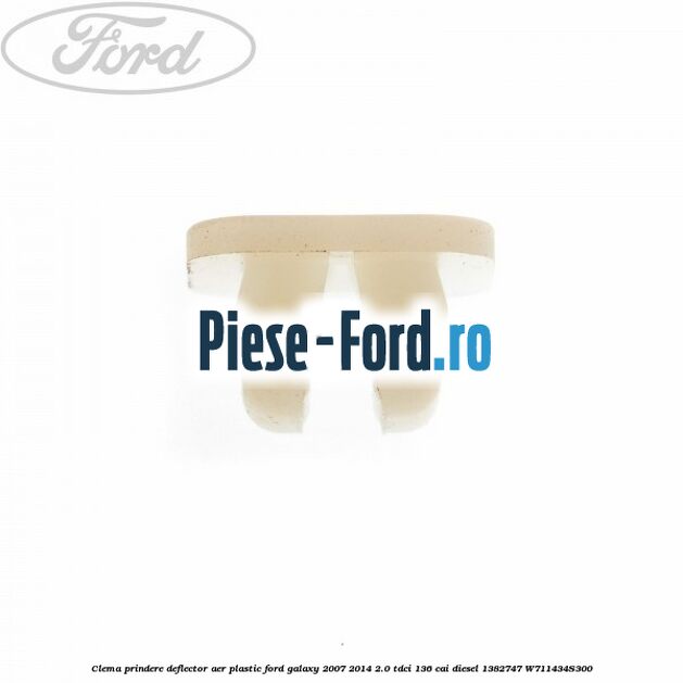 Clema prindere deflector aer plastic Ford Galaxy 2007-2014 2.0 TDCi 136 cai diesel #AA47A3A211