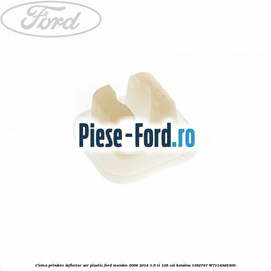 Clema prindere deflector aer plastic Ford Mondeo 2008-2014 1.6 Ti 125 cai benzina