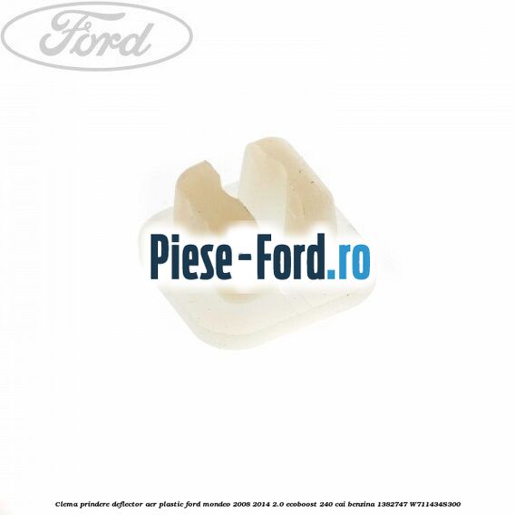 Clema prindere deflector aer plastic Ford Mondeo 2008-2014 2.0 EcoBoost 240 cai benzina