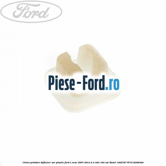 Clema prindere deflector aer plastic Ford S-Max 2007-2014 2.0 TDCi 163 cai diesel