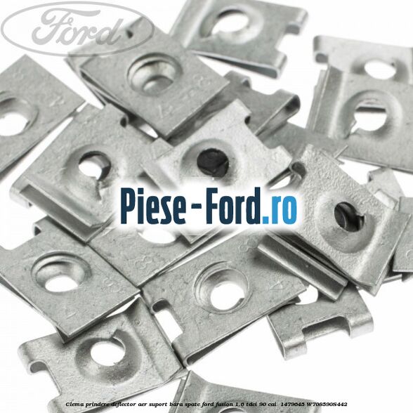 Clema prindere deflector aer, suport bara spate Ford Fusion 1.6 TDCi 90 cai  #03E5B96C4C