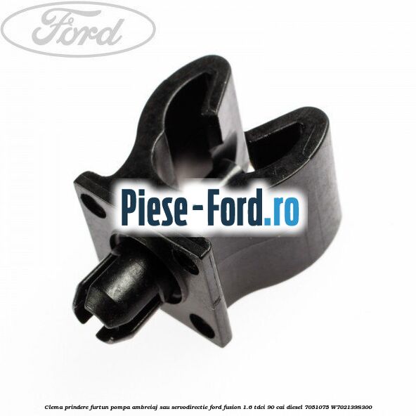 Clema prindere furtun pompa ambreiaj sau servodirectie Ford Fusion 1.6 TDCi 90 cai diesel