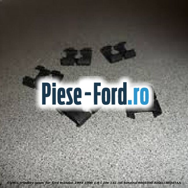 Clema prindere carenaj spate, stop bara spate Ford Mondeo 1993-1996 1.8 i 16V 112 cai benzina