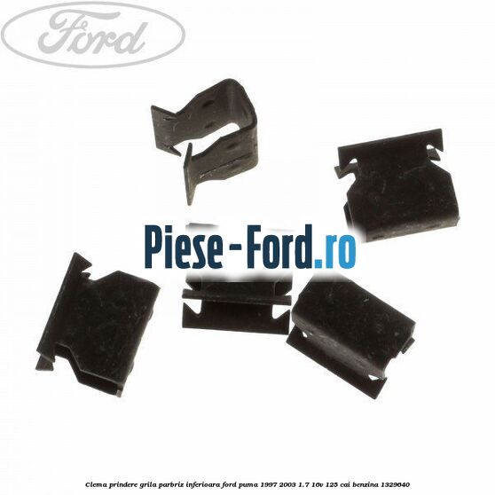 Clema prindere grila parbriz inferioara Ford Puma 1997-2003 1.7 16V 125 cai